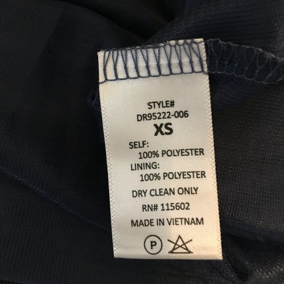 NWT Lush Halter Spaghetti Strap Dress Blue - Picture 10 of 10